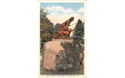 Indian Hunter Cooperstown, New York Postcard