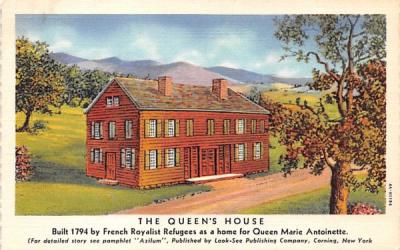 The Queen's House Corning, New York Postcard