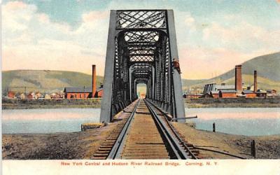 New York Central & Hudson River Railroad Bridge Postcard