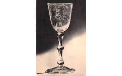 Greenwood Goblet 1746 Corning, New York Postcard
