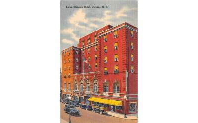 Baron Steuben Hotel Corning, New York Postcard