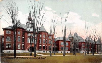 State Normal School Cortland, New York Postcard