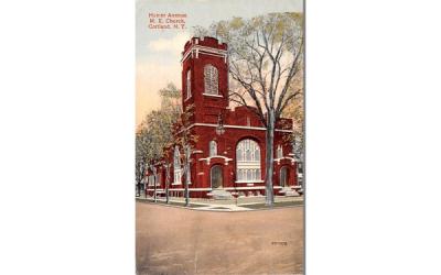 Homer Avenue Cortland, New York Postcard