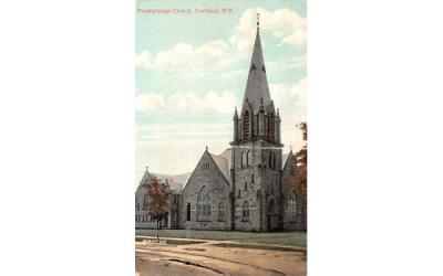 Presbyterian Church Cortland, New York Postcard