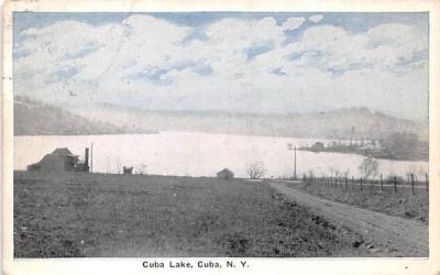 Cuba Lake New York Postcard