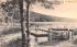 Swimming and Boating Central Valley, New York Postcard