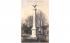 Soldiers Monument Cherry Valley, New York Postcard