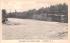Palisades on Hudson River Corinth, New York Postcard