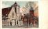 Protestant Episcopal & First ME Church Corning, New York Postcard