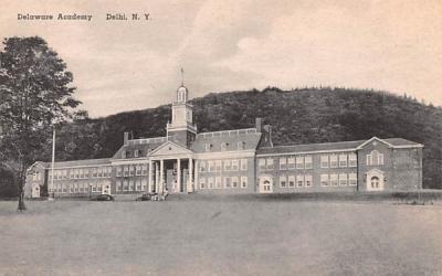 Delaware Academy Delhi, New York Postcard