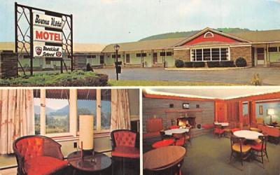 Buena Vista Motel Delhi, New York Postcard