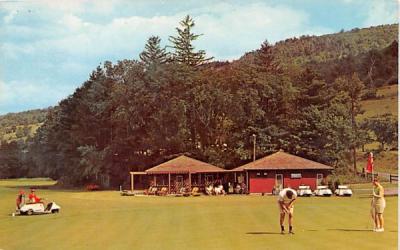 College Golf Club Delhi, New York Postcard