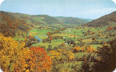 Catskill Mountain Vacationlands Delhi, New York Postcard