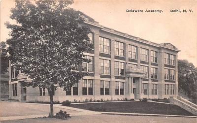 Delaware Academy Delhi, New York Postcard