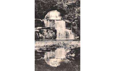Lower Watauga Falls Delhi, New York Postcard
