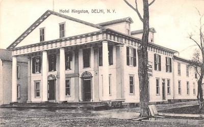 Hotel Kingston Delhi, New York Postcard
