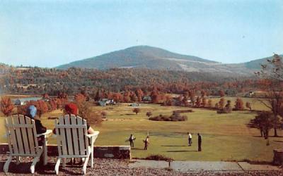 Golf in a Beautiful Mountain Setting Delhi, New York Postcard