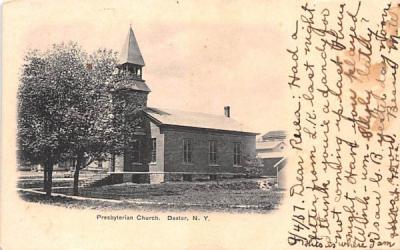 Presbyterian Church Dexter, New York Postcard