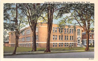 Cardinal Mindszenty High School Dunkirk, New York Postcard