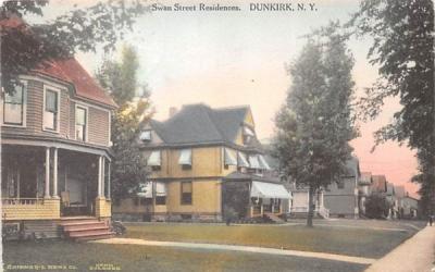 Swan Street Residences Dunkirk, New York Postcard