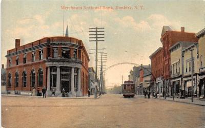 Merchants National Bank Dunkirk, New York Postcard