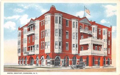Hotel Gratiot Dunkirk, New York Postcard