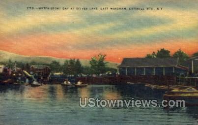 Silver Lake - East Windham, New York NY Postcard
