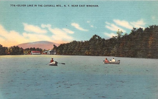 Silver Lake East Windham, New York Postcard