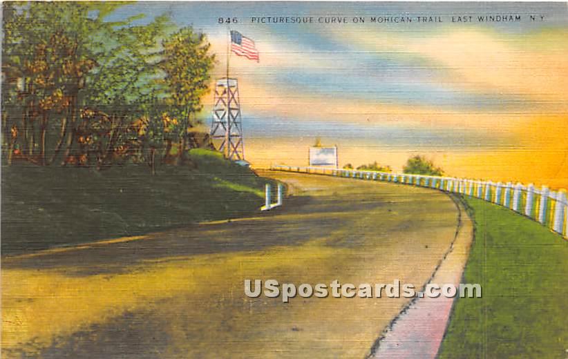 Mohican Trail - East Windham, New York NY Postcard