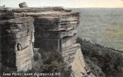 Sam's Point Ellenville, New York Postcard