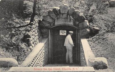 Sun Ray Tunnel Ellenville, New York Postcard