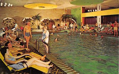 The Nevele Waikiki Indoor Pool Ellenville, New York Postcard