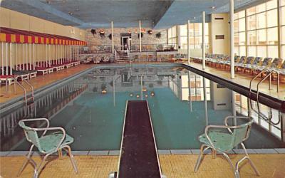 The Fallsview Tropicana Indoor Pool Ellenville, New York Postcard