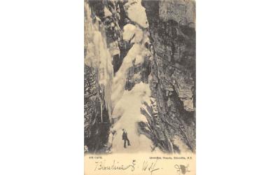 Ice Cave Ellenville, New York Postcard