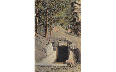 Sun Ray Spring Water Tunnel Ellenville, New York Postcard