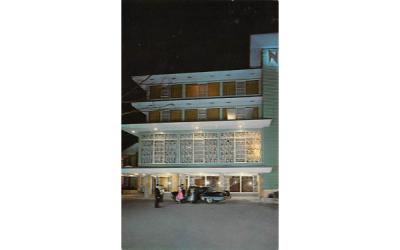 Nevele Evening Before Colonnades Wing Ellenville, New York Postcard