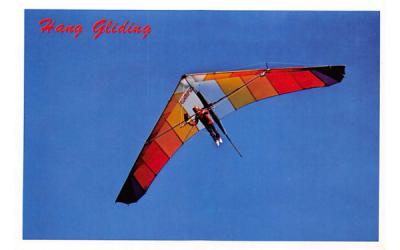 Hang Gliding Route 52 Ellenville, New York Postcard