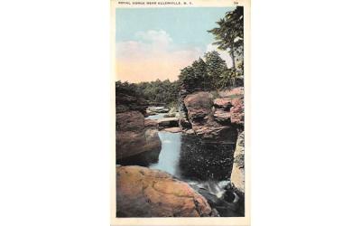 Royal Gorge  Ellenville, New York Postcard