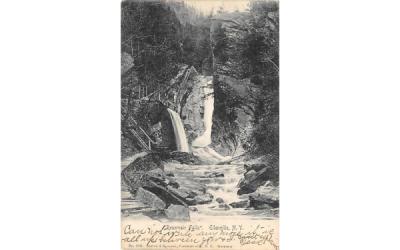 Reservoir Falls Ellenville, New York Postcard