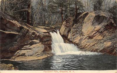 Fantinekill Falls Ellenville, New York Postcard