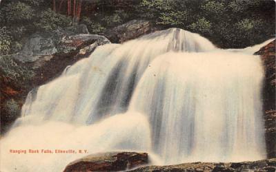 Hanging Rock Falls Ellenville, New York Postcard