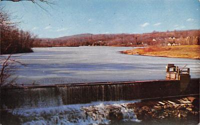 Ulster Heights Lake Ellenville, New York Postcard