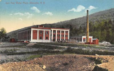 Sun Ray Water Plant Ellenville, New York Postcard