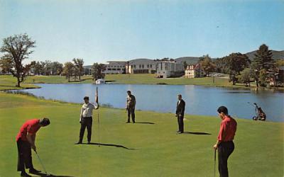 The Fallsview Golf Course Ellenville, New York Postcard