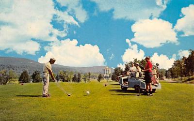 The Nevele Golf Course Ellenville, New York Postcard