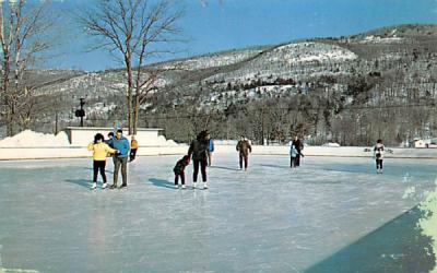 The Nevele Ice Skating Ellenville, New York Postcard