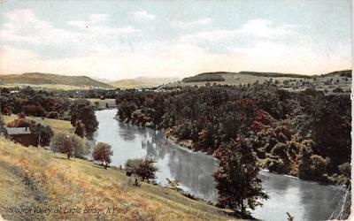 Hoosick Valley Eagle Bridge, New York Postcard