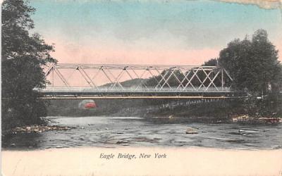 Bridge Eagle Bridge, New York Postcard