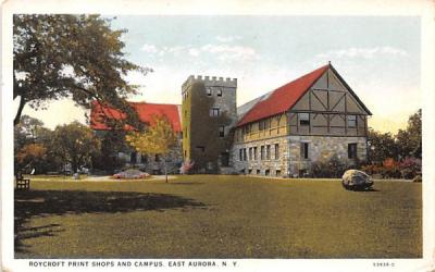 Roycrof Print Shops & Campus East Aurora, New York Postcard