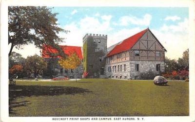 Roycroft Print Shops & Campus East Aurora, New York Postcard